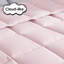 Housse de couette surdimensionnée et épaisse et dodue rose - Édredon à chaleur améliorée pour la peau, literie de luxe pour chambres / hôtels confortables-1221178922
