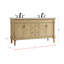 Ensemble de meuble-lavabo double 60 po Lexington-1057160280-963995173