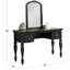 Ensemble de coiffeuse en bois-1907941704