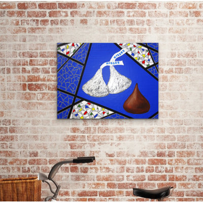 Hersheys Kisses Painting by Eddie Bruckner