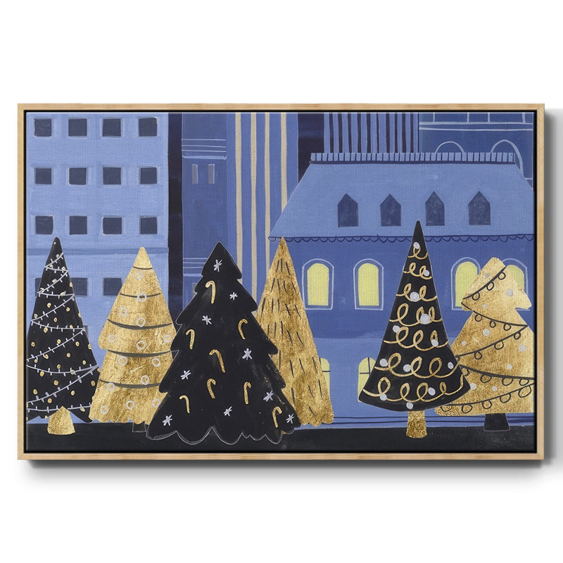 Collection «Holiday Night» A, H 27 po x l 41 po x P 1,5 po, Encadré naturel