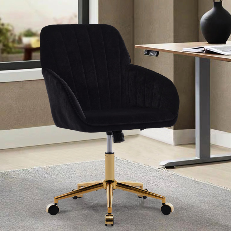 Chaise de bureau Ty, Noir
