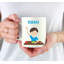 Grande tasse à café à poils de garçon pour enfant personnalisé Vogel-1348788532