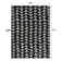 Kellman Moroccan Triangle Geometric Black/Cream Rug
