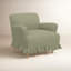 Elle Ruffle Slipcover Armchair-705559974