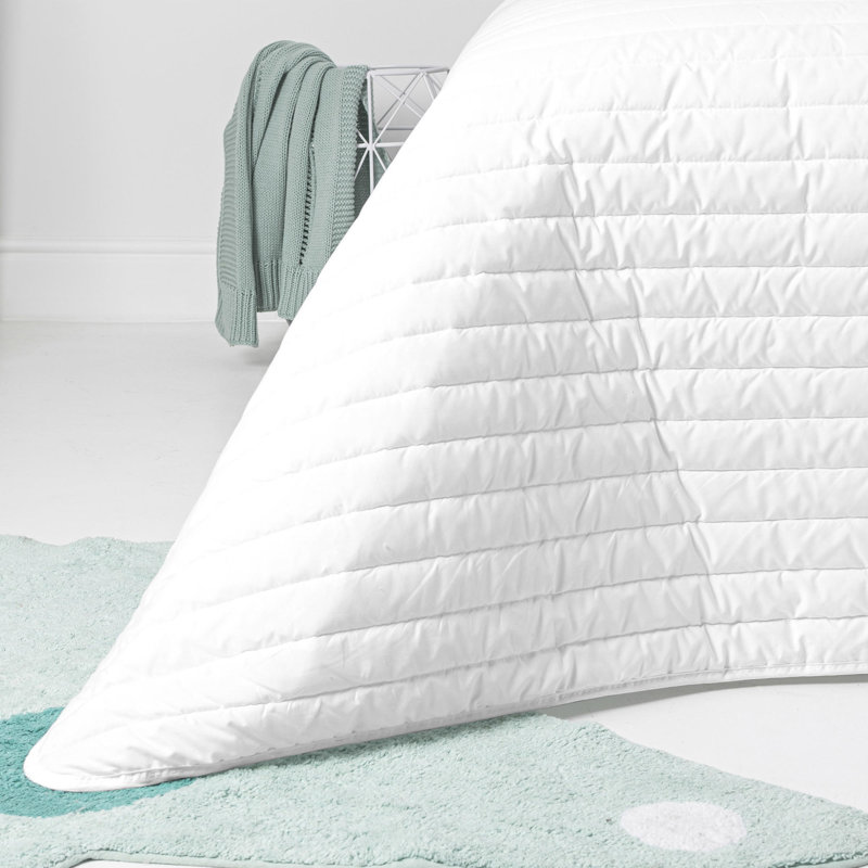 Seline Cotton Solid Colour Bedspread, 180 x 260 cm Bedspread, Off White