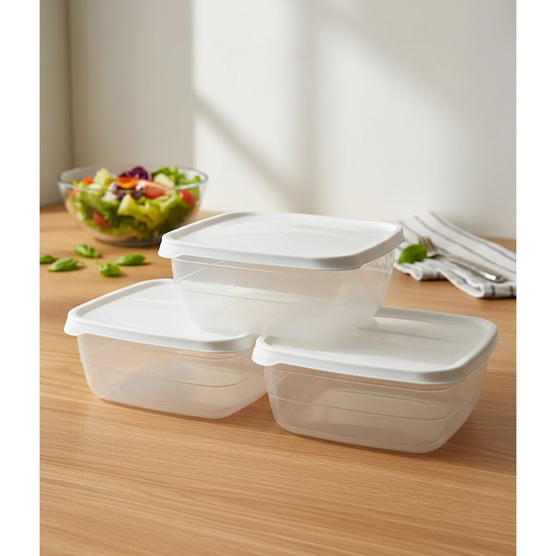 Cengiz 45ml Food Storage Container, White