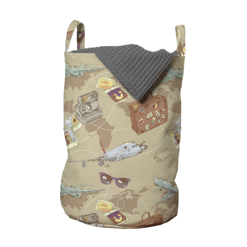 Fabric Laundry Bag with Handles