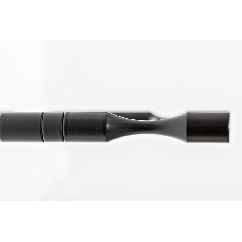 Kinde Wall Mounted Wine Bottle Rack, Matte Black