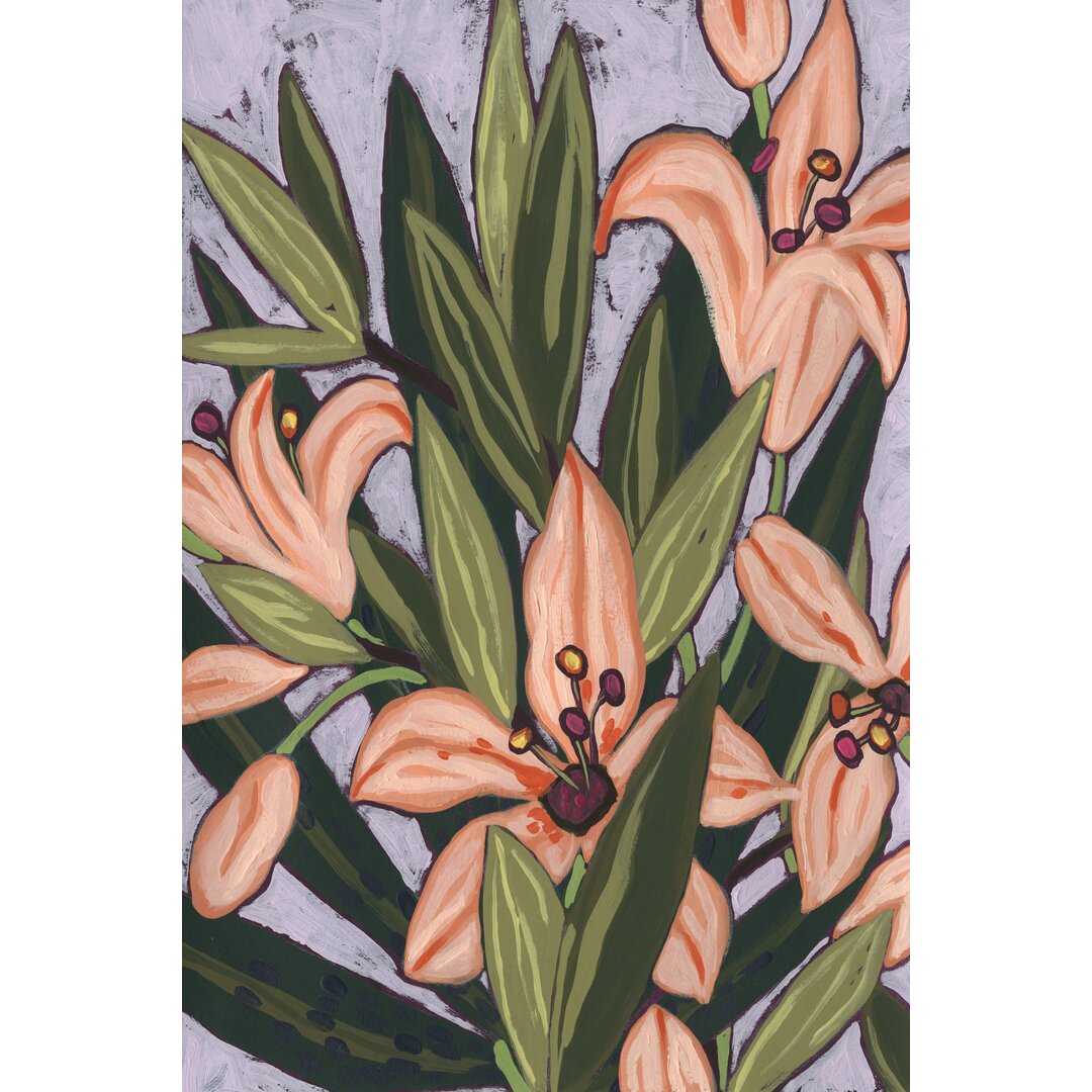 Leinwandbild Island Lily I von June Erica Vess