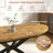 63.1"-78.8" Extendable Round Dining Table Set, 7-Piece Oval Kitchen Table with 6 Upholstered Dining Chairs -1377393086