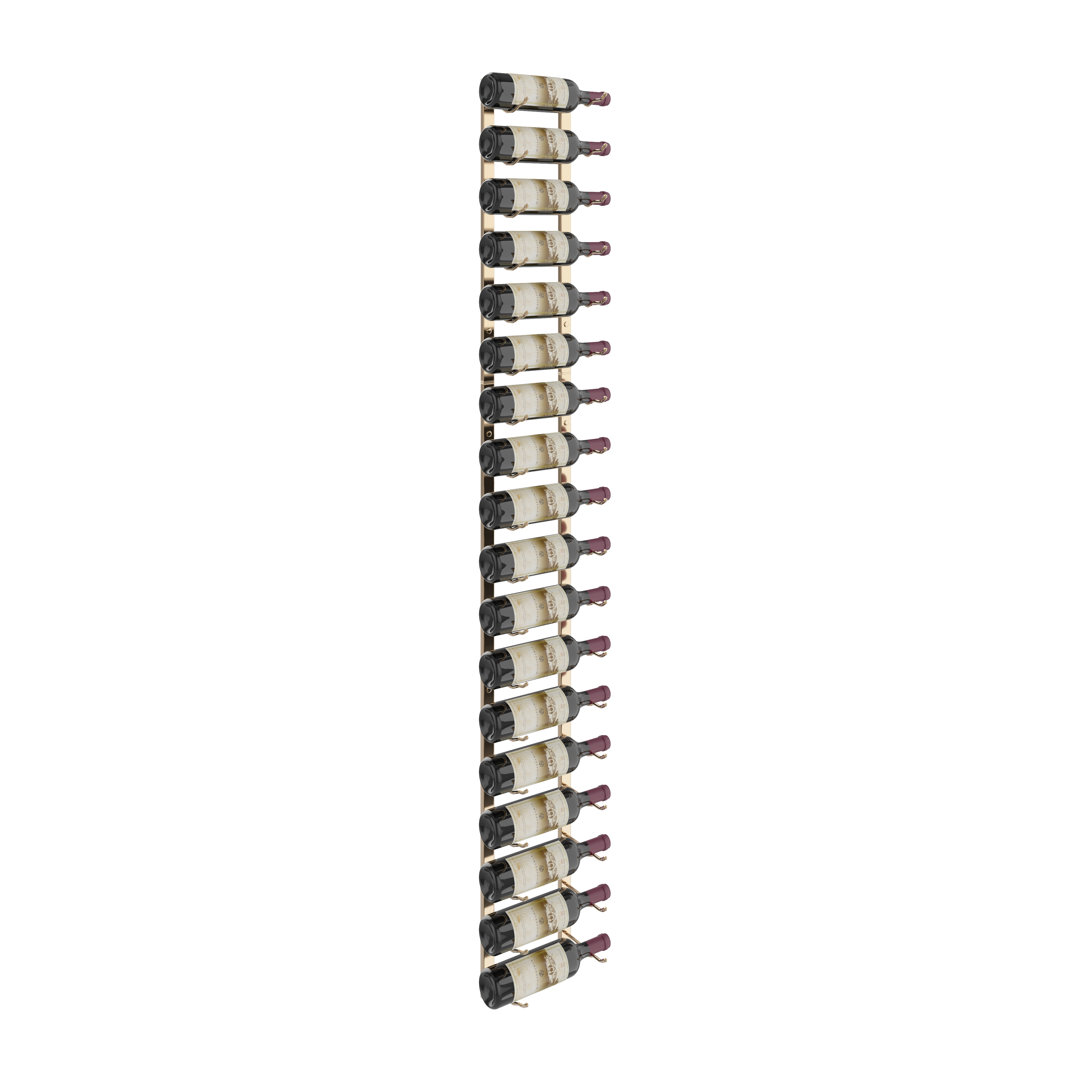Indurial 18 Bottle Wall Mounted Wine Bottle Rack Rebrilliant 