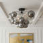 Glass Semi Flush Mount