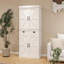 Armoire de rangement 71 po avec 4 portes
