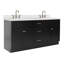 Ensemble de meuble-lavabo double 73 po Hamlet-60199498