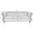 Deep Leather Chesterfield Sofa