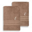 Ensemble de serviettes de bain 1 pièce en coton turc Denzi-926974141-926974131