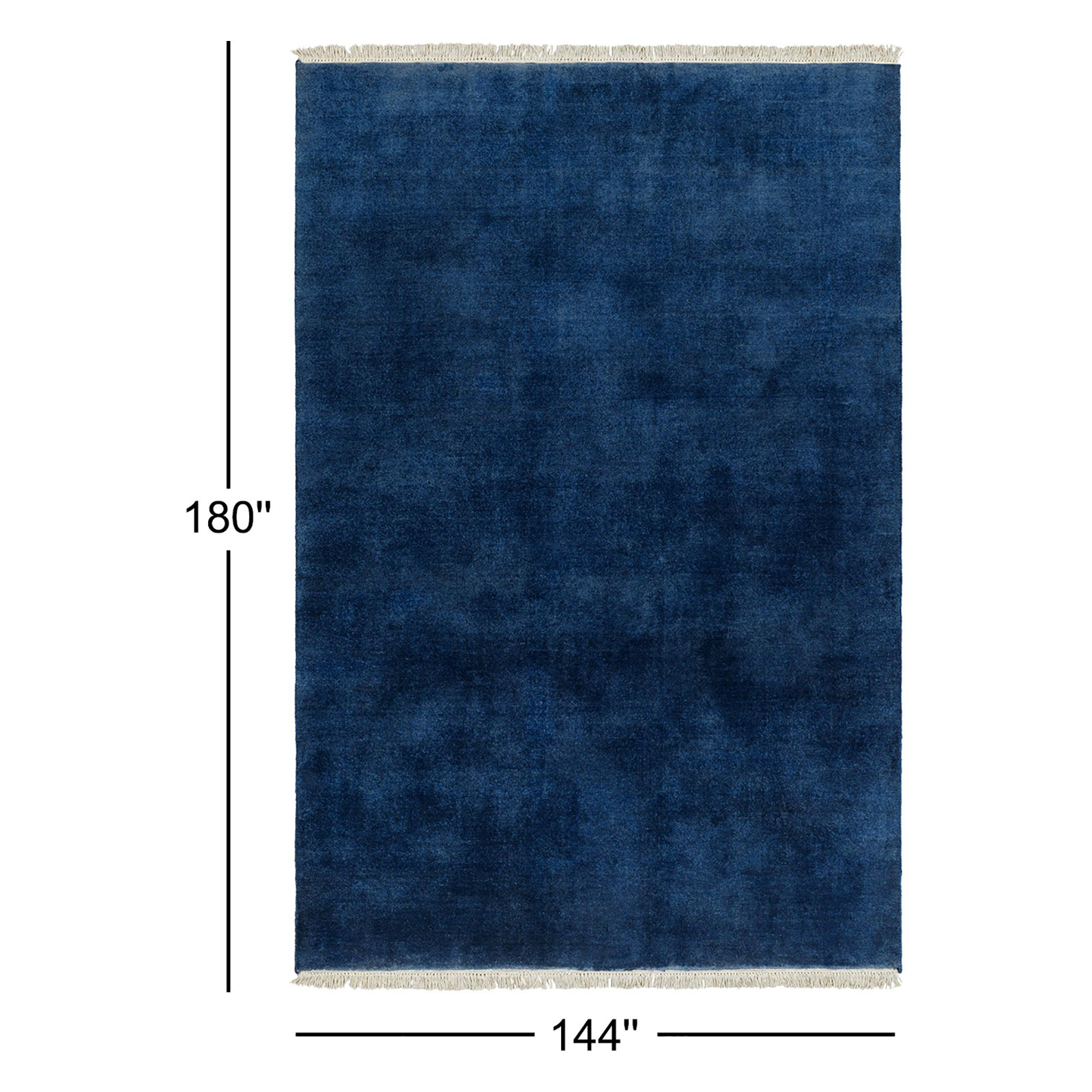 Clio Hand-Loomed Cream Wool Rug, Rectangle 12' x 15'