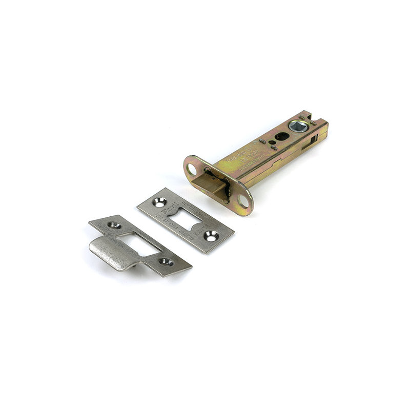 Polished Chrome 4" Heavy Duty Latch, Aged Bronze