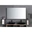 Miroir de salle de bain 60 po x 36 po avec rétroéclairage à DEL, fixation murale, brouillard, mémoire, grand réglage réglable incassable 60 po x 36 po pour meuble-lavabo, fixation, fonction mémoire, grand, réglable,