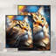 Single Picture Frame LED Illuminated Wall Art Wall Art on Glass / Aluminium