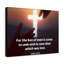 Son Of Man Luke 19:10 - Wrapped Canvas Print-1913813088