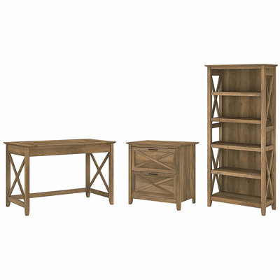 Huckins 3 Piece Writing Desk Office Set