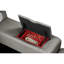 Grand lit masseur multifonctionnel en bois et similicuir gris Zoya-25003885-25003884