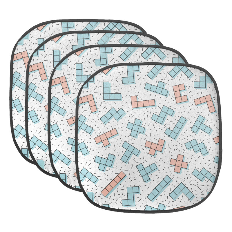 Coussin de siège rétro pour l'extérieur