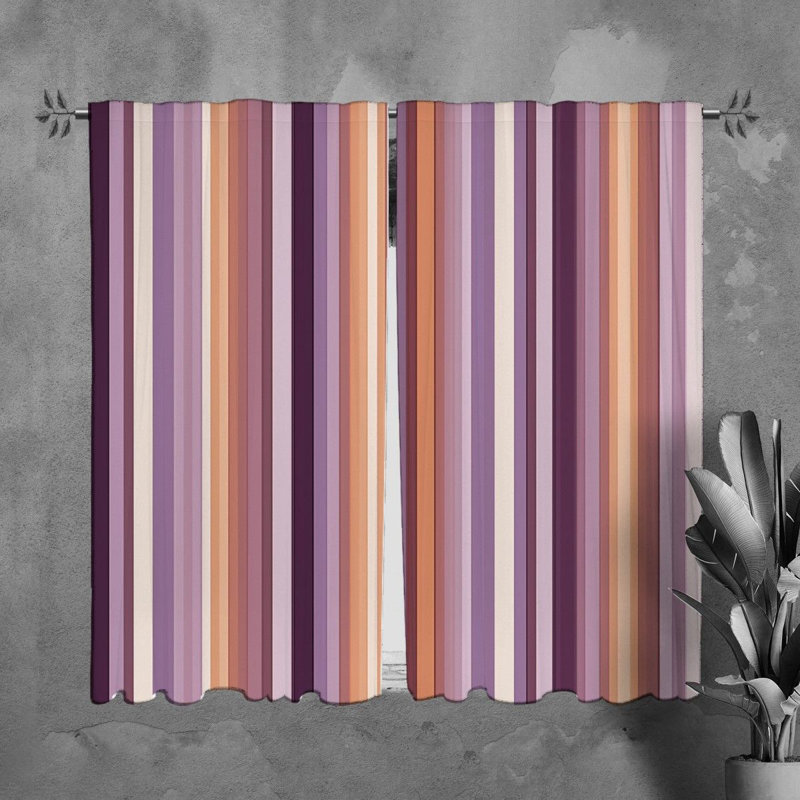 Paire de rideaux obscurcissant en polyester Tanijha, L 20 po x L 61 po
