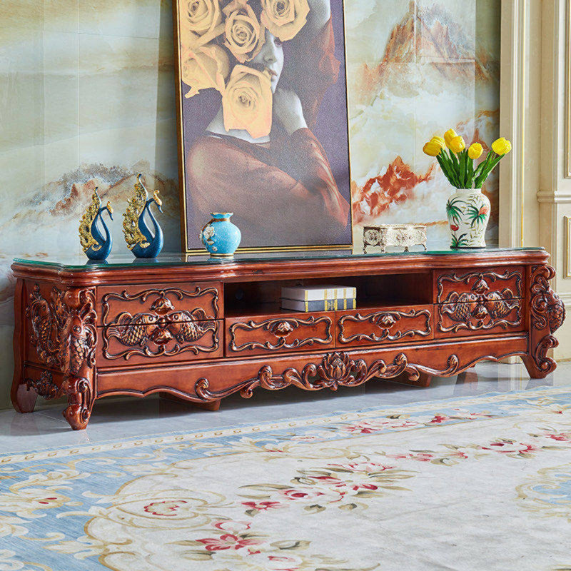 Brown Creative TV Cabinet