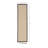 Nannette Handmade Light Beige Berber with Slate Cotton Border Made in the USA Area Rug-108031987
