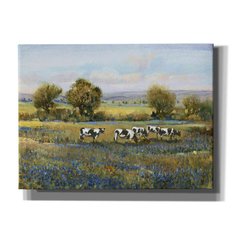 Art sur toile, 40" H x 54" W x 1.5" D