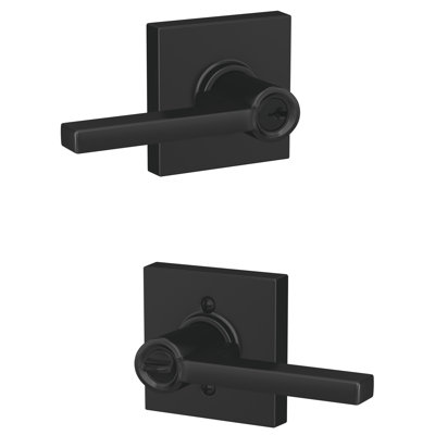 Latitude Keyed Entry Lever with Collins Trim