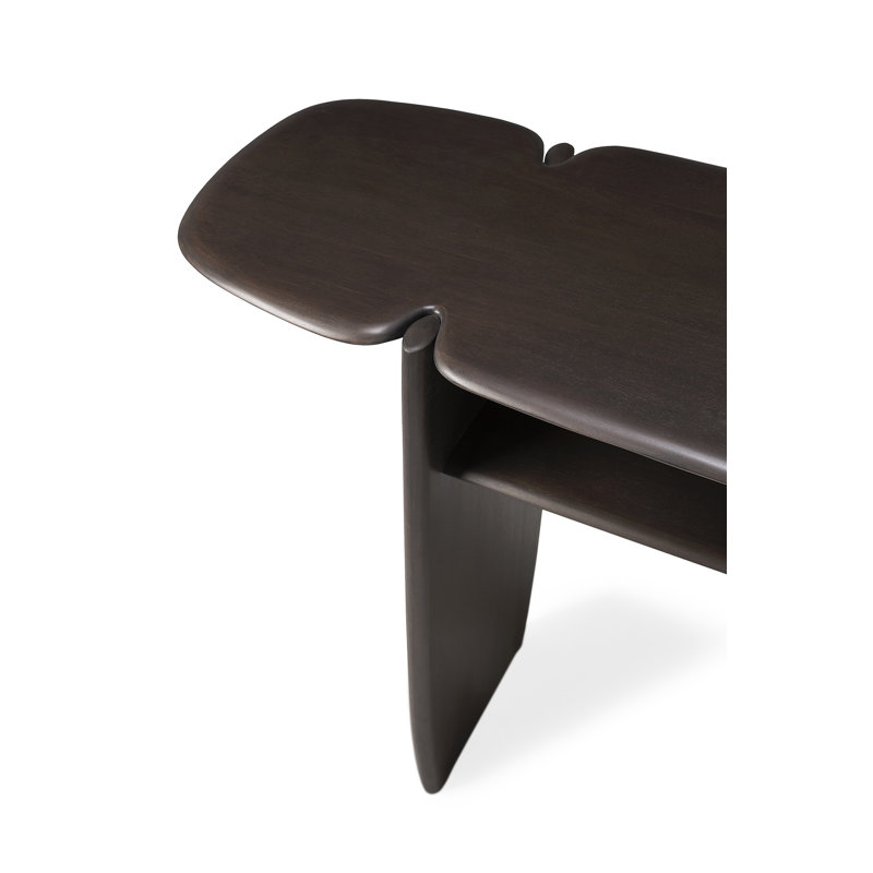 Polished Imperfect 51.2'' W Solid Wood Console Table, Expresso, 29.5" H x 63" W x 15.5" D