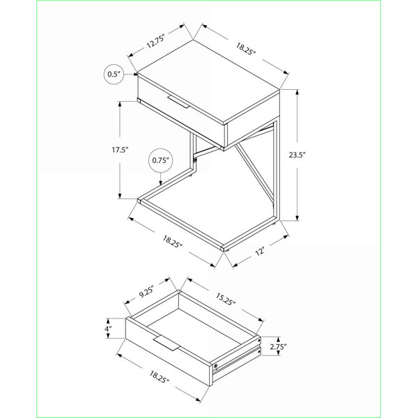 Dimensions du produit