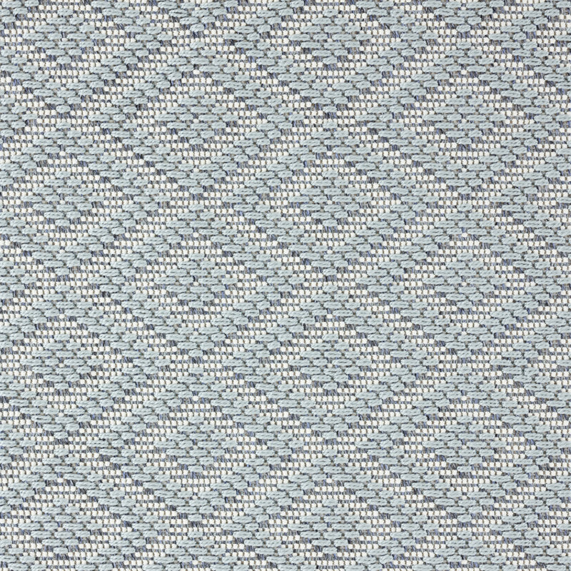 Tapis intérieur / extérieur bleu Pawling, Rectangle 5 pi 3 po x 7 pi 3 po