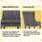 Double-Layer Cushioned Upholstered Dining Chairs-1864895590-1858203714