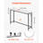 Marble Console Table Modern Narrow Long Console Table With Power Outlet