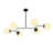 Sospira Sputnik Modern Linear Chandelier-1415600150