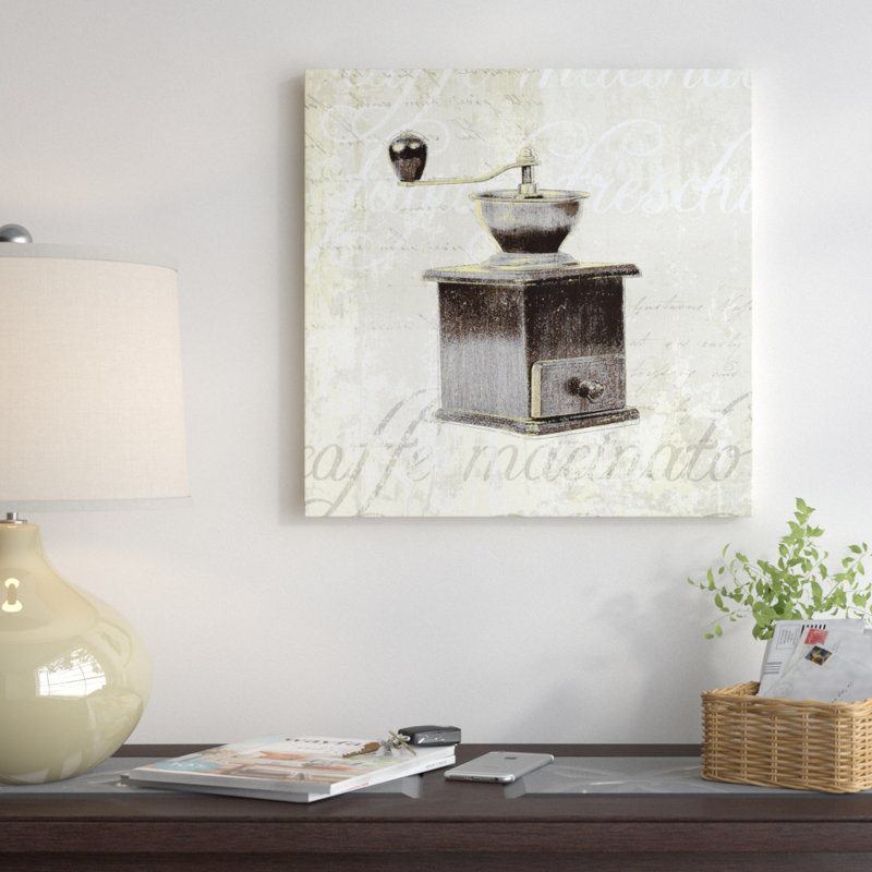 «Kitchen Aid I», reproduction d'impression sur toile tendue, H 18 po x l 18 po x P 1,5 po, Toile encadrée noire, Pas de tapis