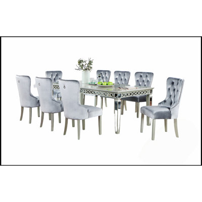 Ensemble de salle à manger 7 pièces Glam