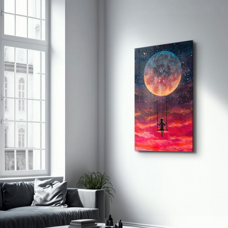 Decorative Tempered Glass Painting