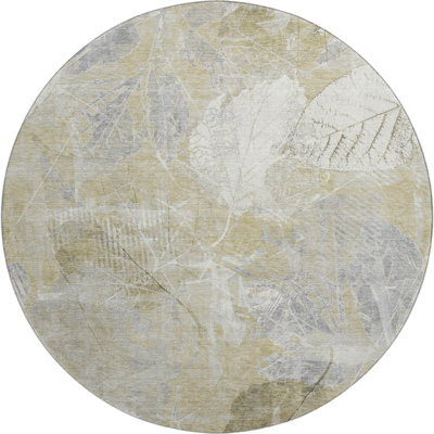 Premium Machine Washable Chelston AMF1850 Floral Rug