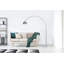Lampe sur pied en acier 81 po