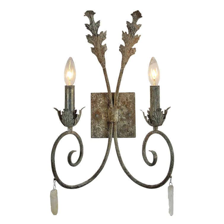 James 2 - Light Candle Wall Light
