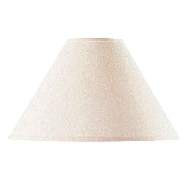 Abat-jour empire en lin beige