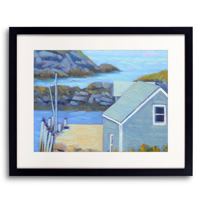 " Monhegan Dock " by Diana Johnson