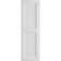 True Fit PVC Two Equal Flat Panel Shutters