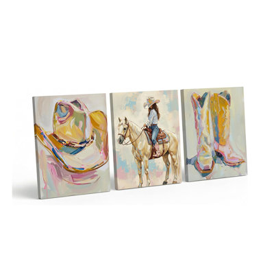3 Piece Wrapped Canvas Print